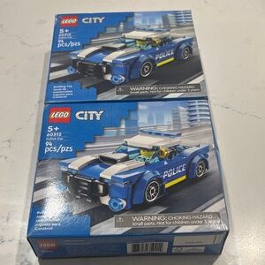 LEGO City Police Cruiser Set - Blue and White